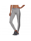 Dámske legíny adidas Loungewear Essentials s 3 prúžkami sivé HE7016
